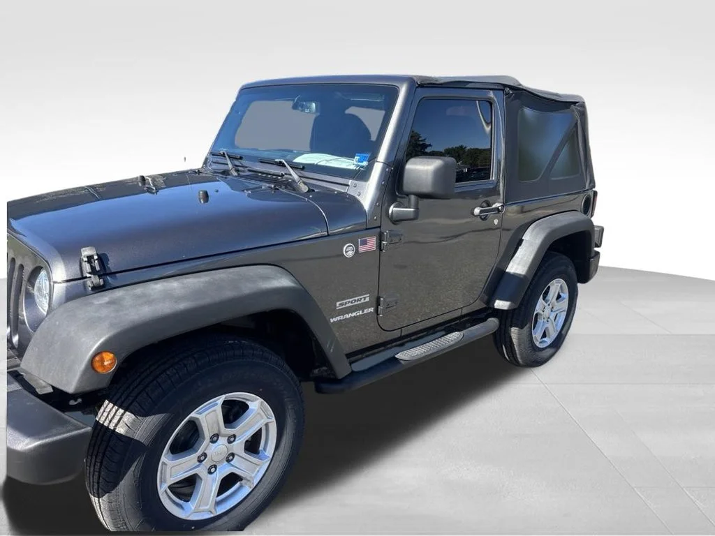 Used 2017 Gray Jeep Sport image 27