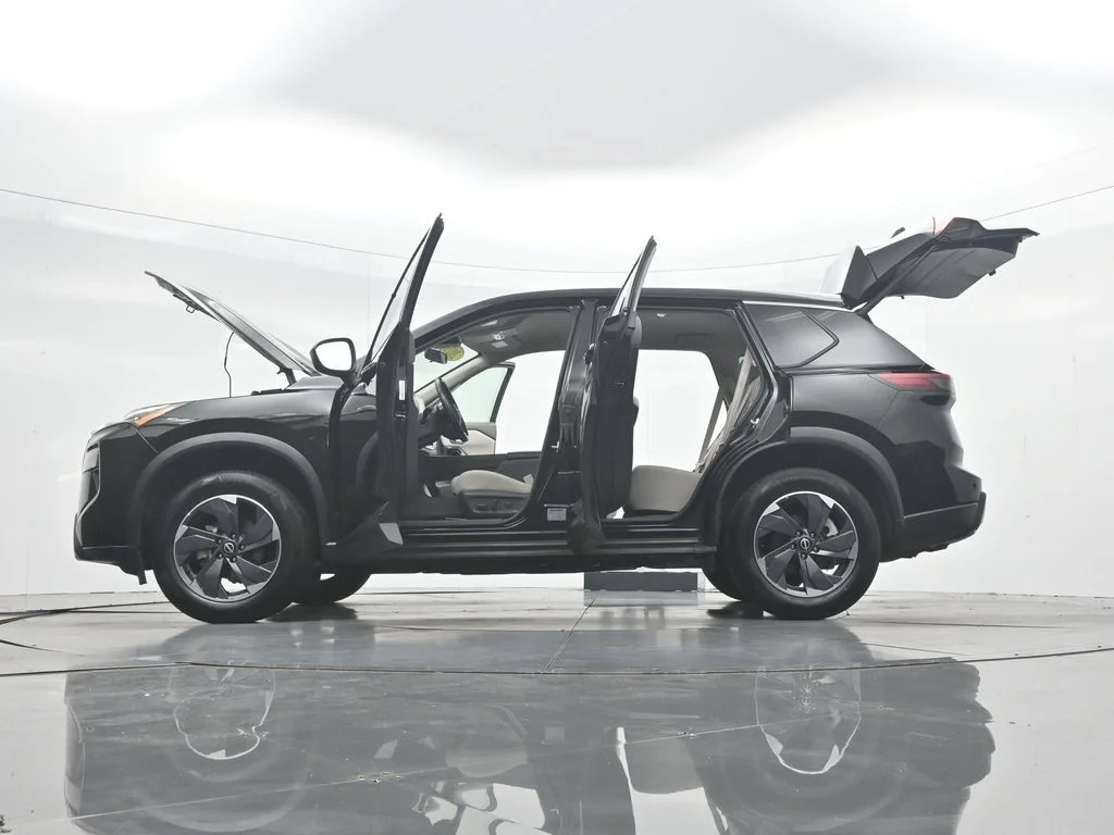 Certified Used 2025 Black Nissan SV image 53