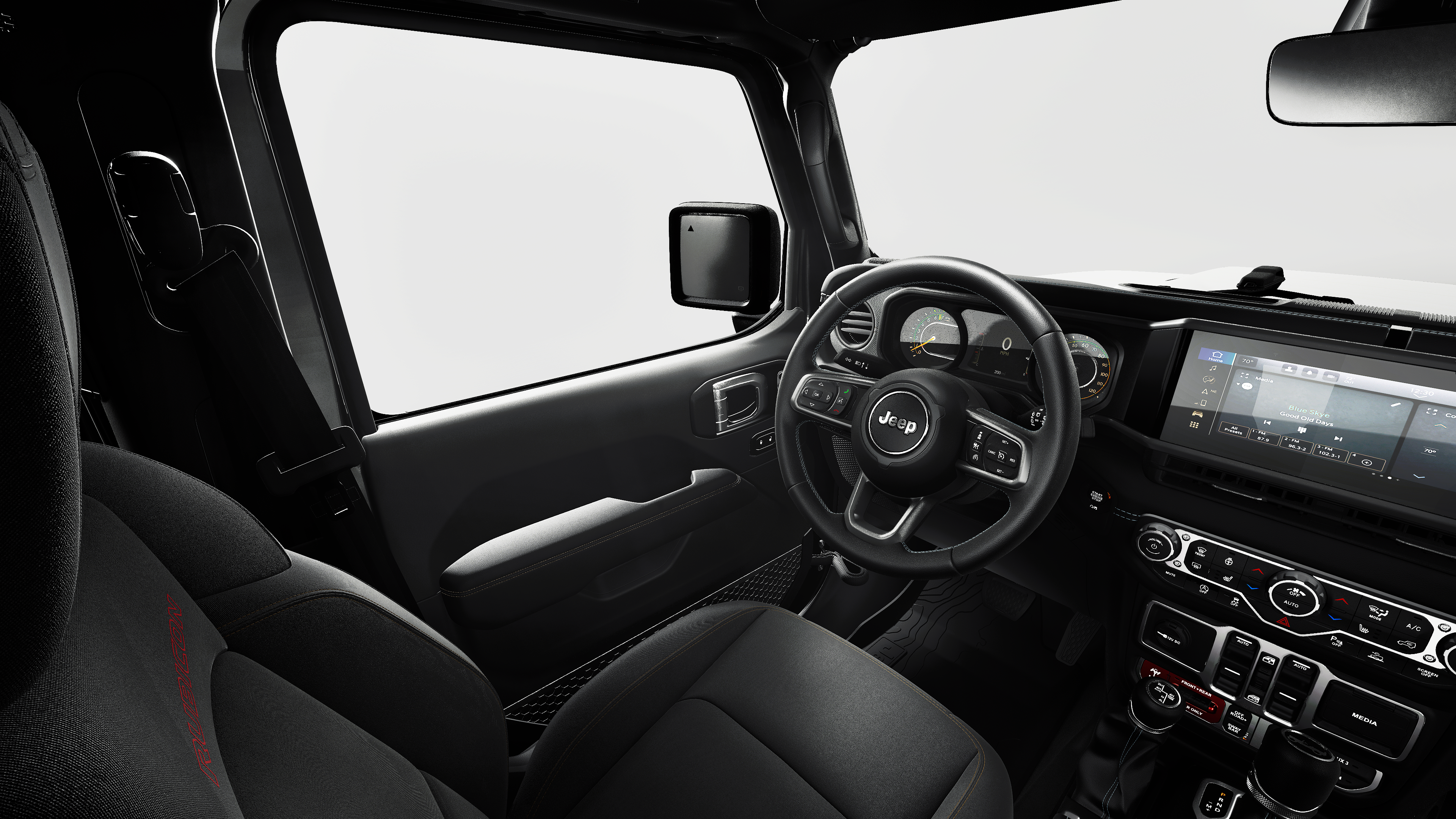 New 2027 Black Clear-Coat Paint Jeep Rubicon image 20