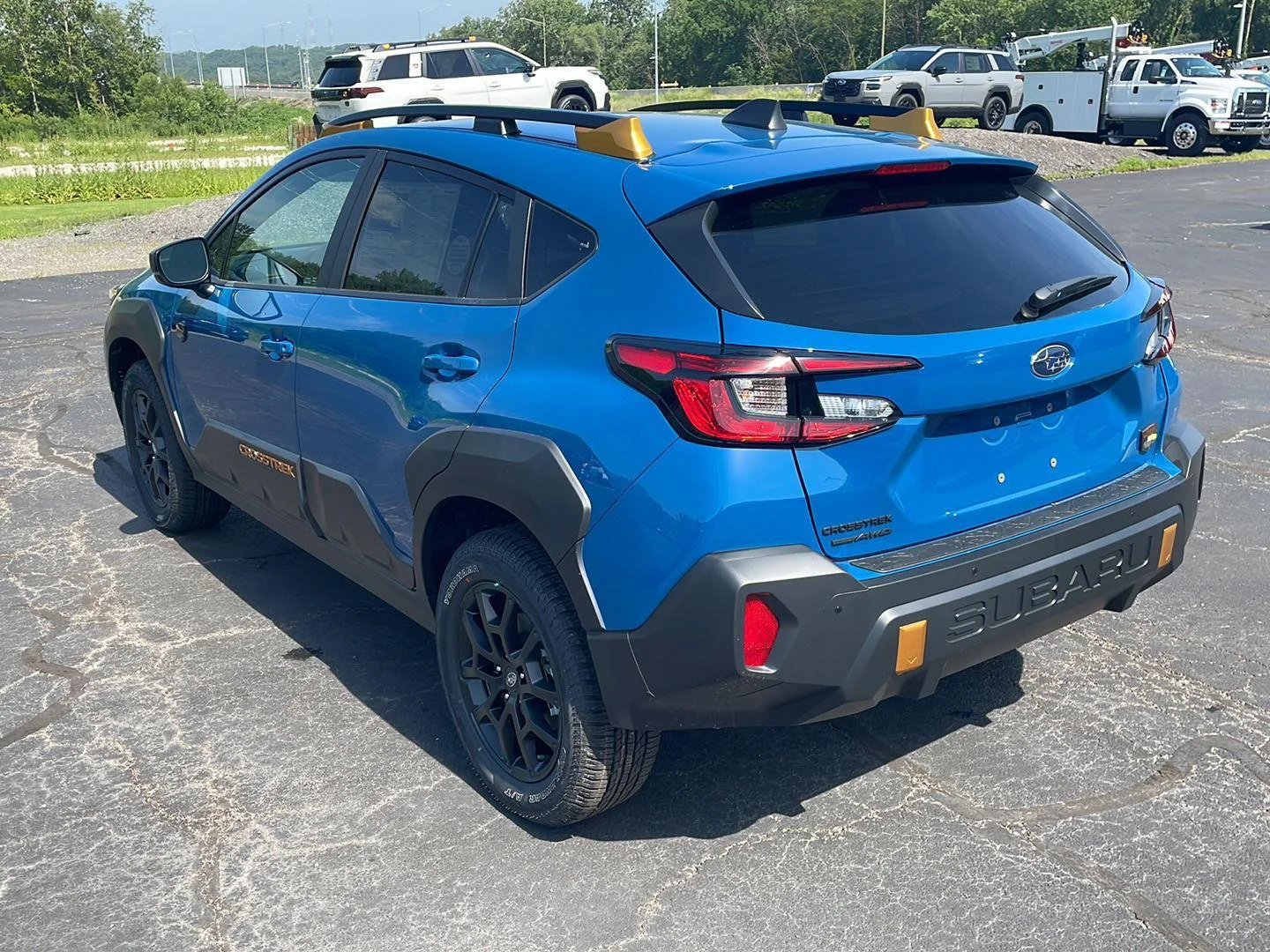 New 2026 Geyser Blue Subaru Wilderness image 3