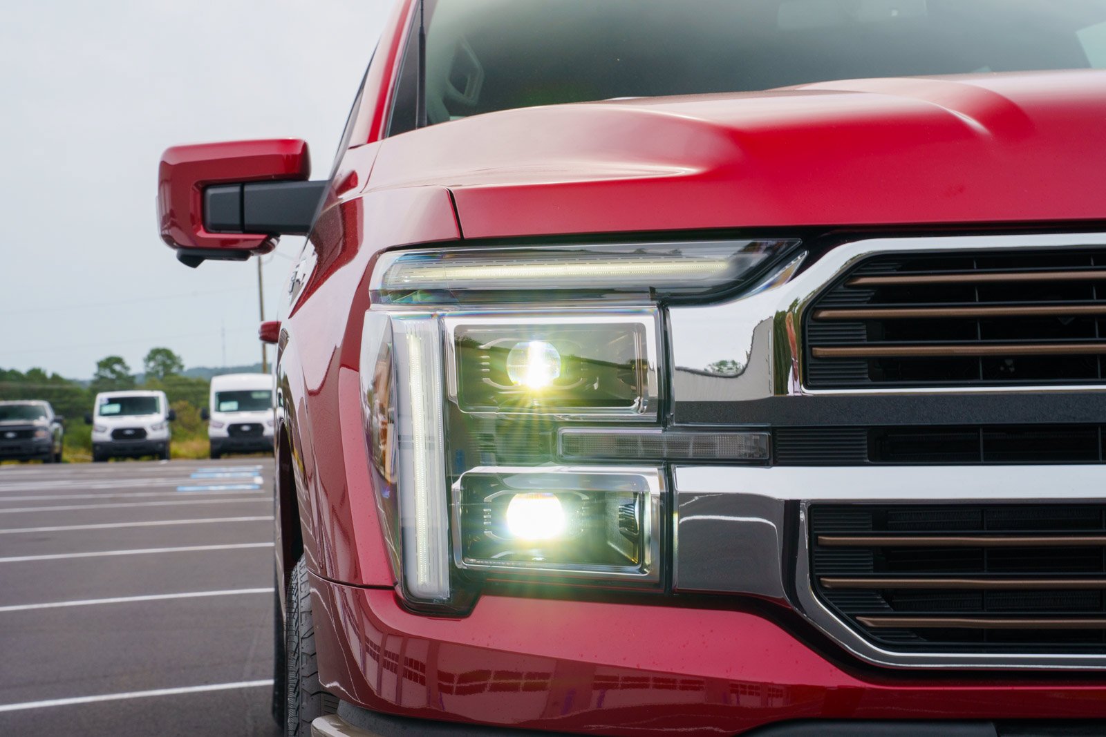 New 2026 Ruby Red Metallic Tinted Clearcoat Ford King Ranch® image 8