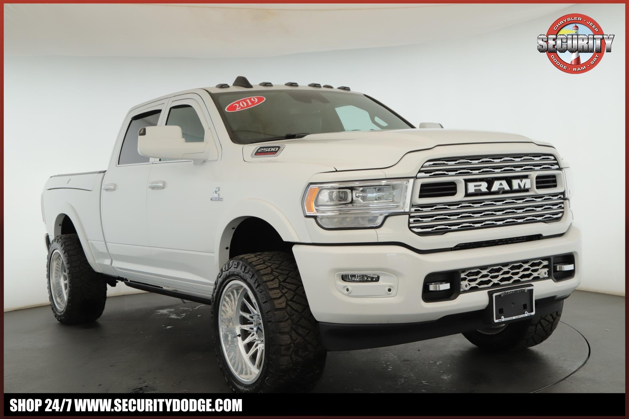 Used 2019 Bright White Clearcoat Ram Limited 4x4 Crew Cab 6