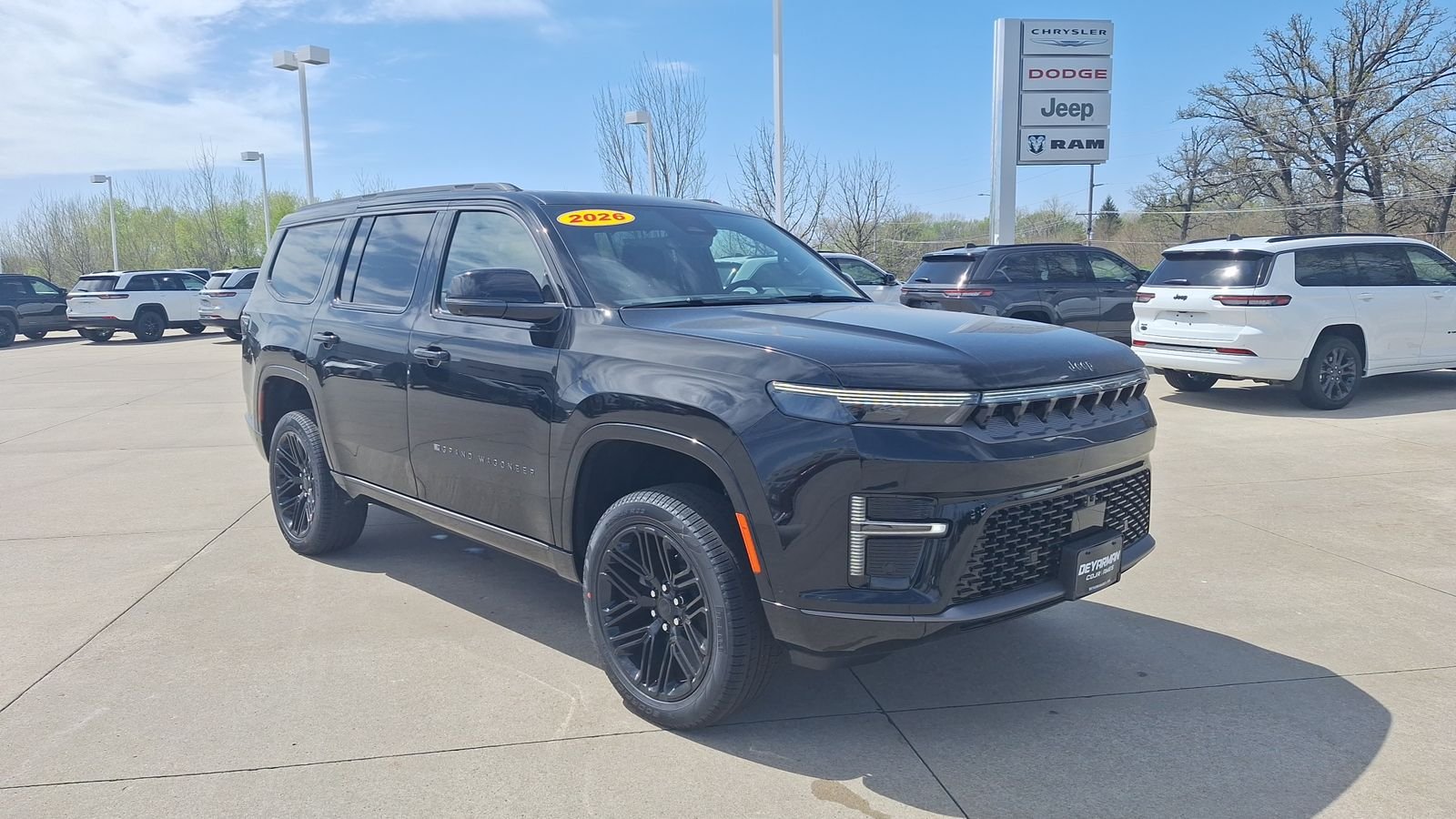New 2026 High Gloss Black Exterior Paint Jeep Limited Reserve image 2
