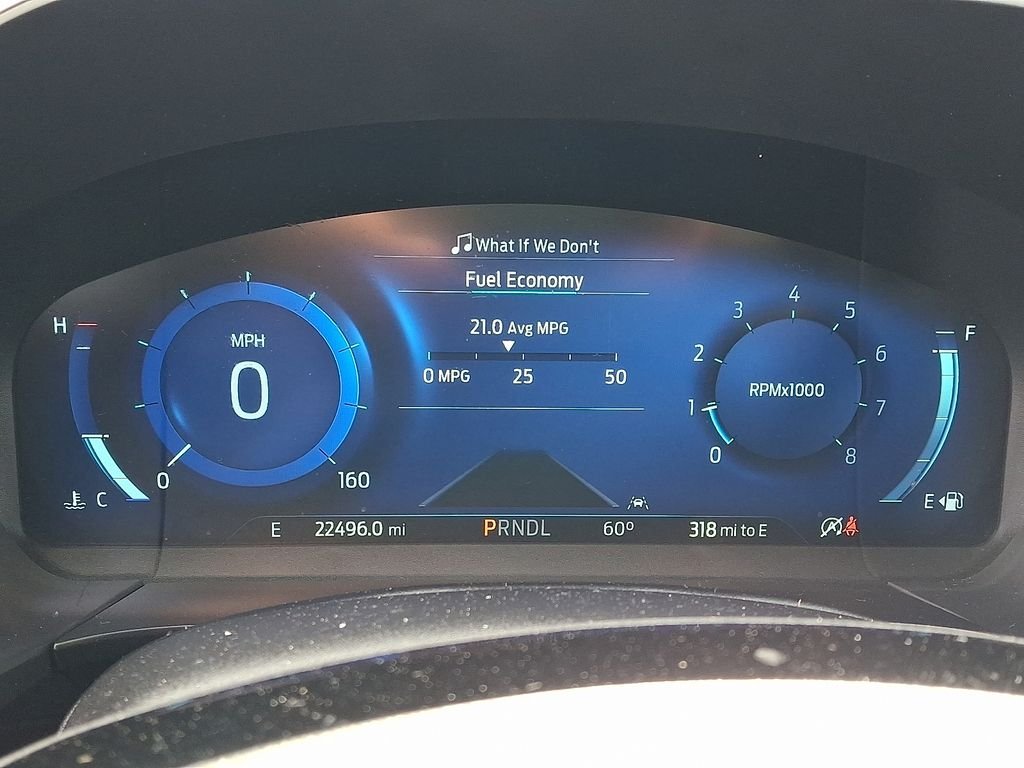 Used 2022 Black Ford SEL image 23