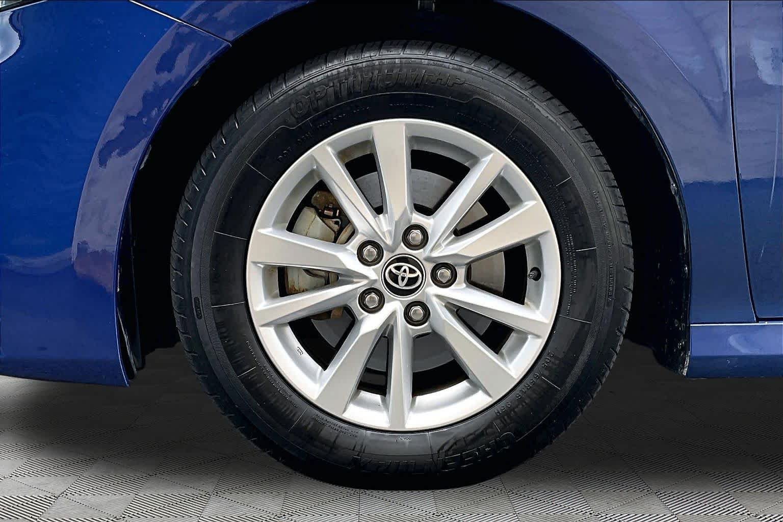 Used 2025 Reservoir Blue Toyota LE image 11