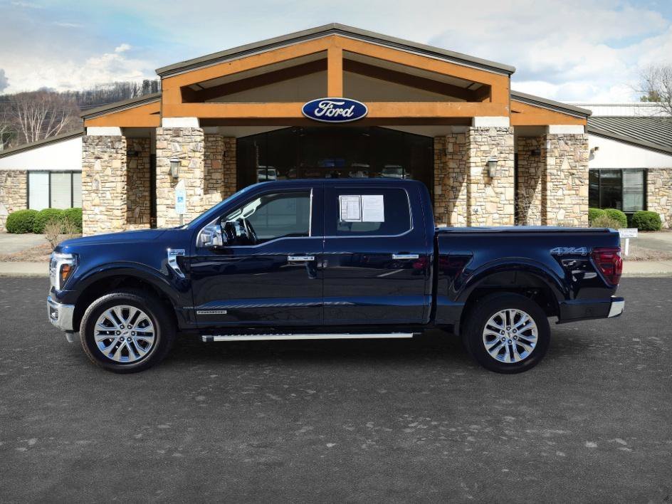 Used 2025 Blue Metallic Ford LARIAT image 2