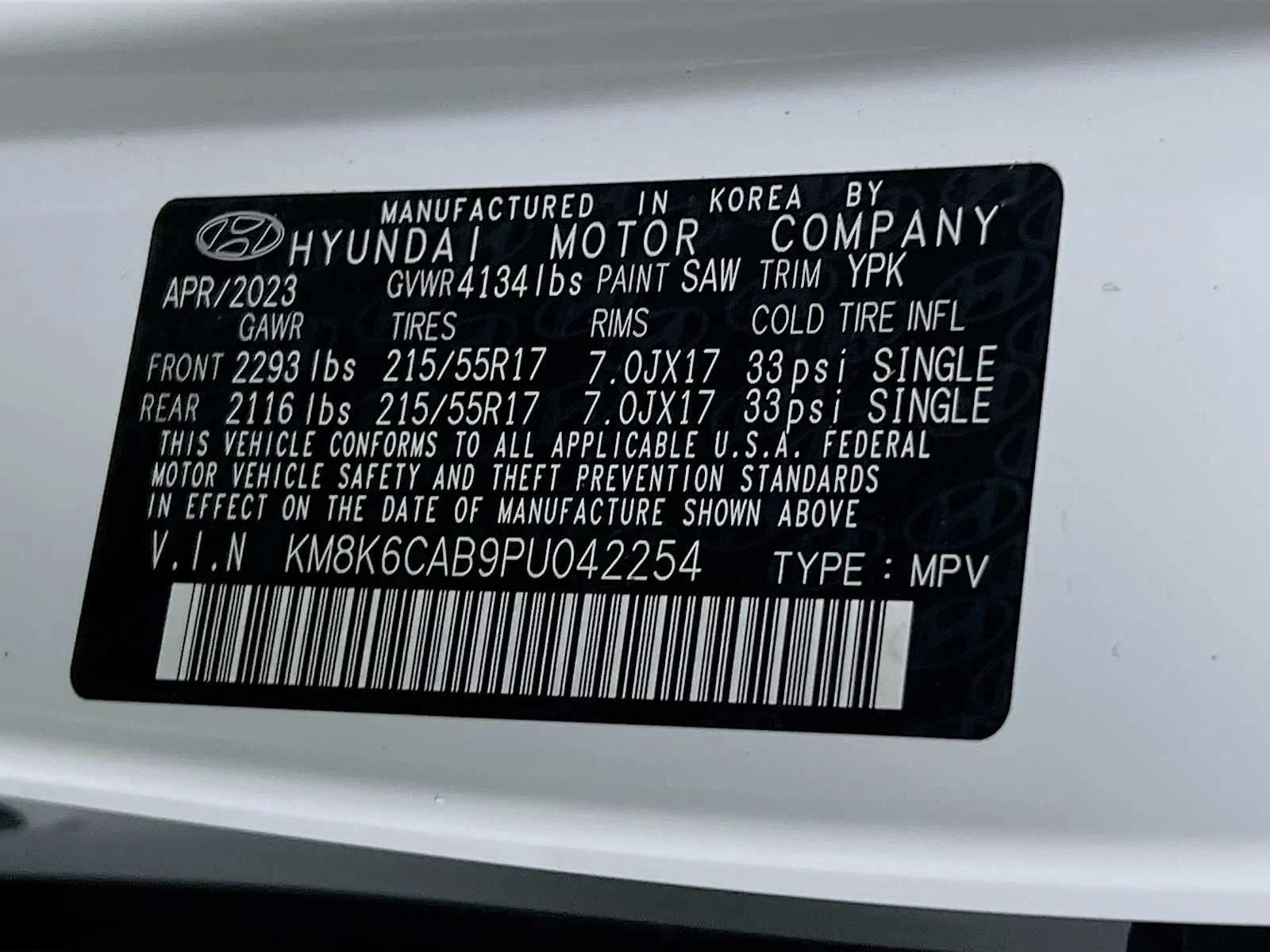 Used 2023 Lunar White Hyundai SEL image 30