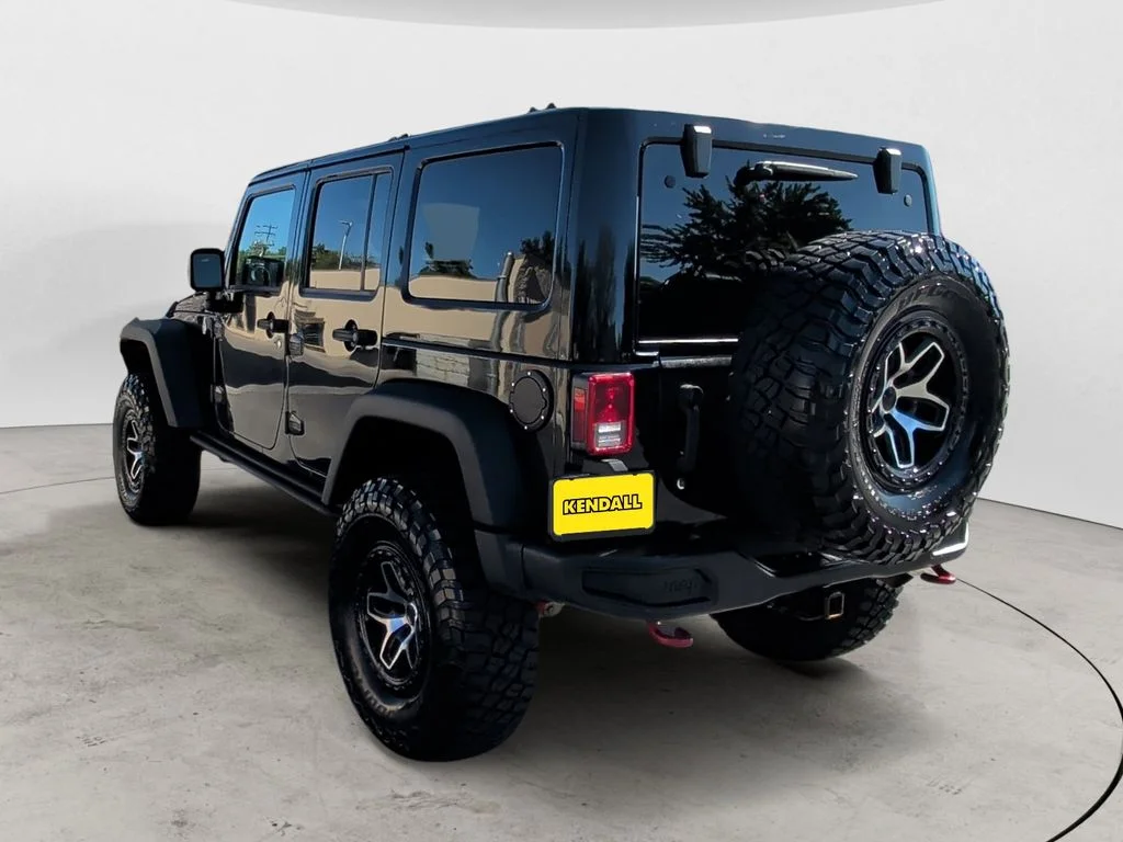 Used 2017 Black Jeep Unlimited Rubicon image 3