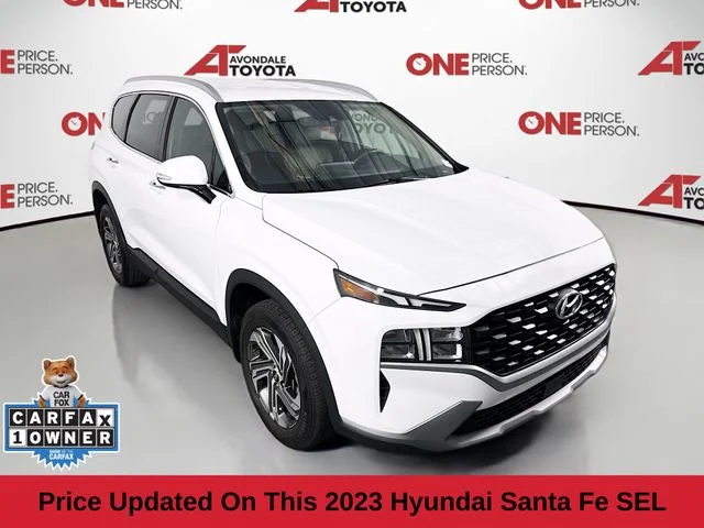 Used 2023 White Hyundai SEL image 1