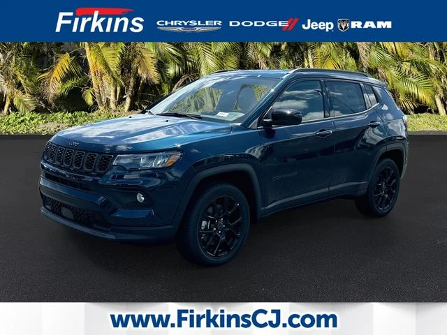 New 2026 Fathom Blue Pearl-Coat Exterior Paint Jeep Latitude image 1