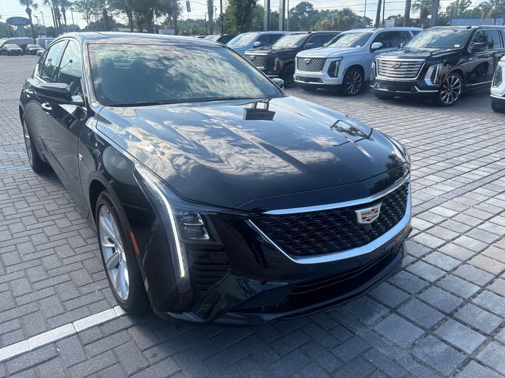 Used 2025 Black Cadillac Premium Luxury image 4