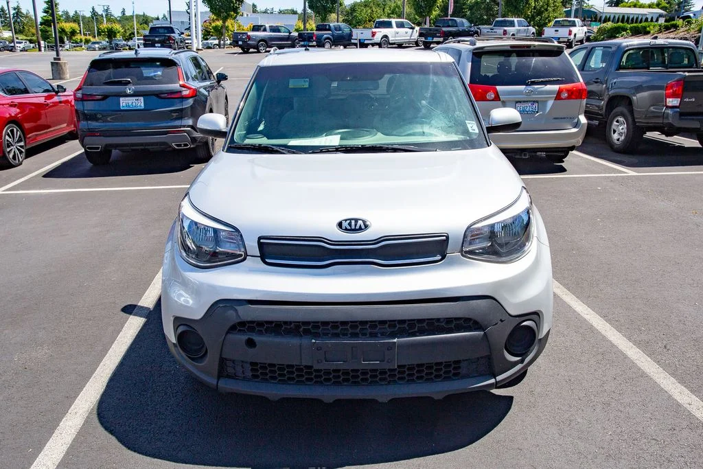 Used 2017 Bright Silver Kia Base image 2