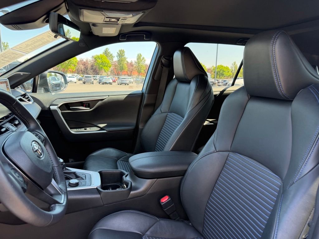 Used 2022 Cavalry Blue/Midnight Black Metallic Toyota XSE image 15