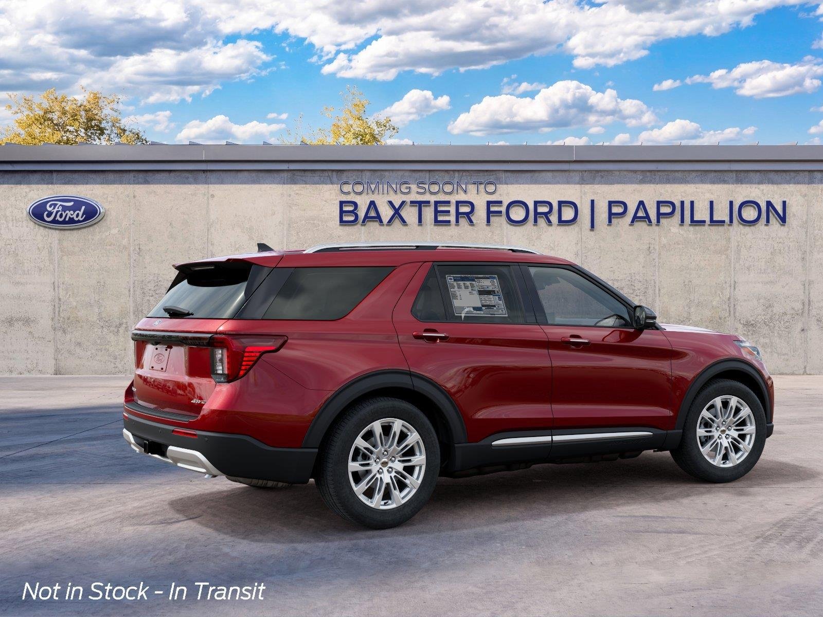 New 2027 Ruby Red Ford Platinum image 21
