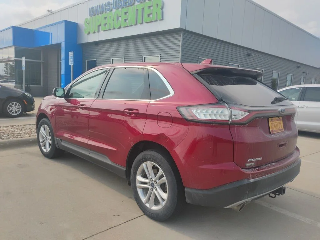 Used 2018 Ford Edge SEL with VIN 2FMPK4J83JBC55631 for sale in Iowa City, IA