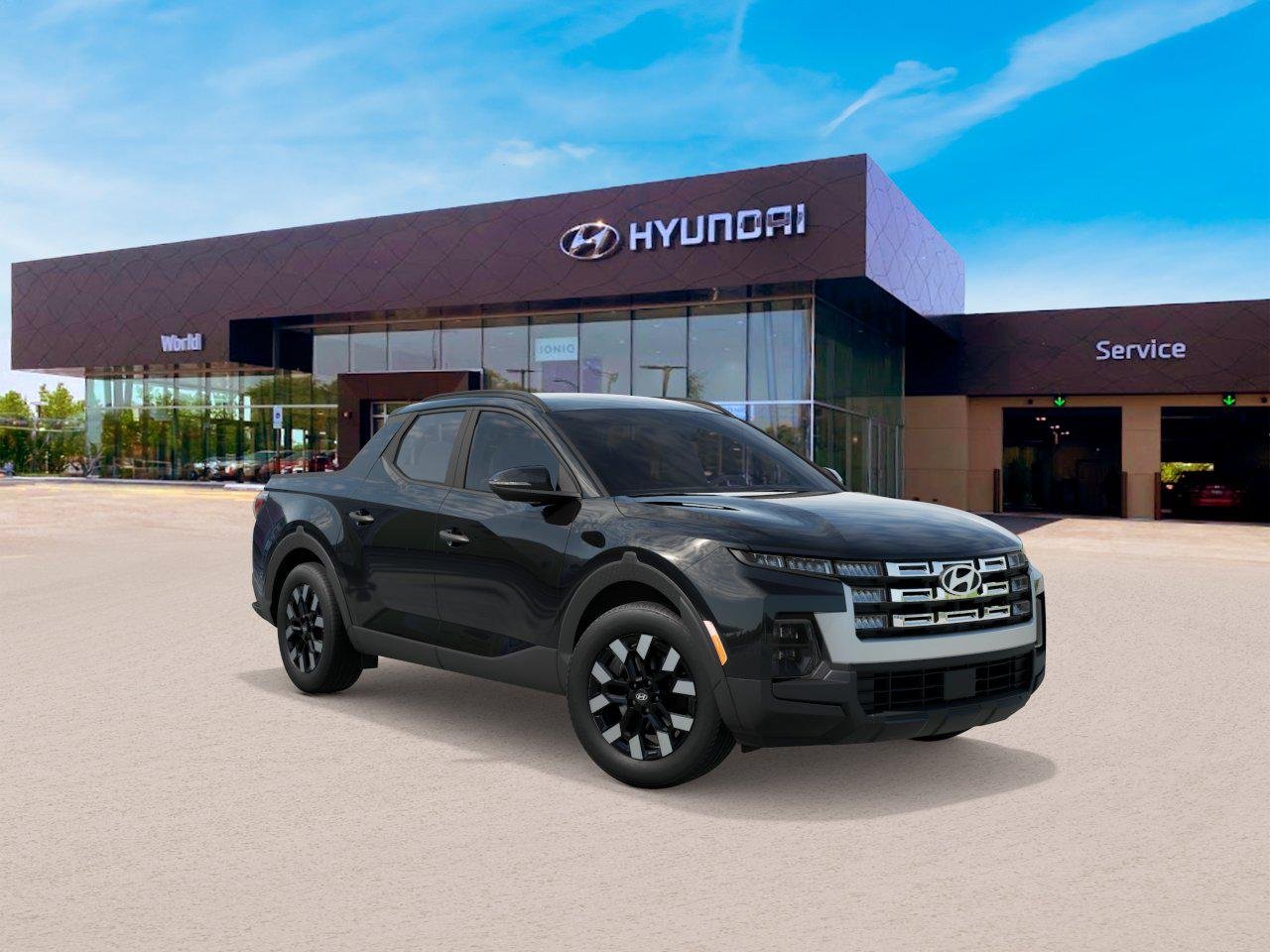 New 2026 Phantom Black Hyundai SEL AWD image 2