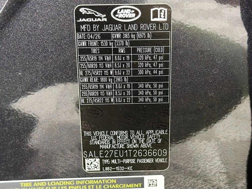 New 2026 Carpathian Grey Land Rover X-Dynamic SE image 34
