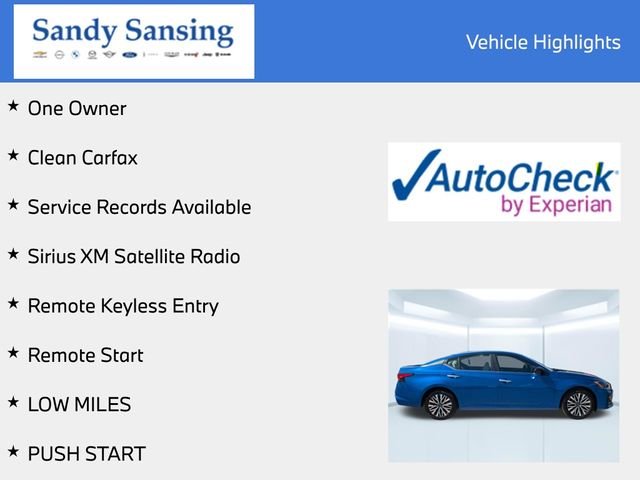Used 2025 Blue Nissan 2.5 SV image 7