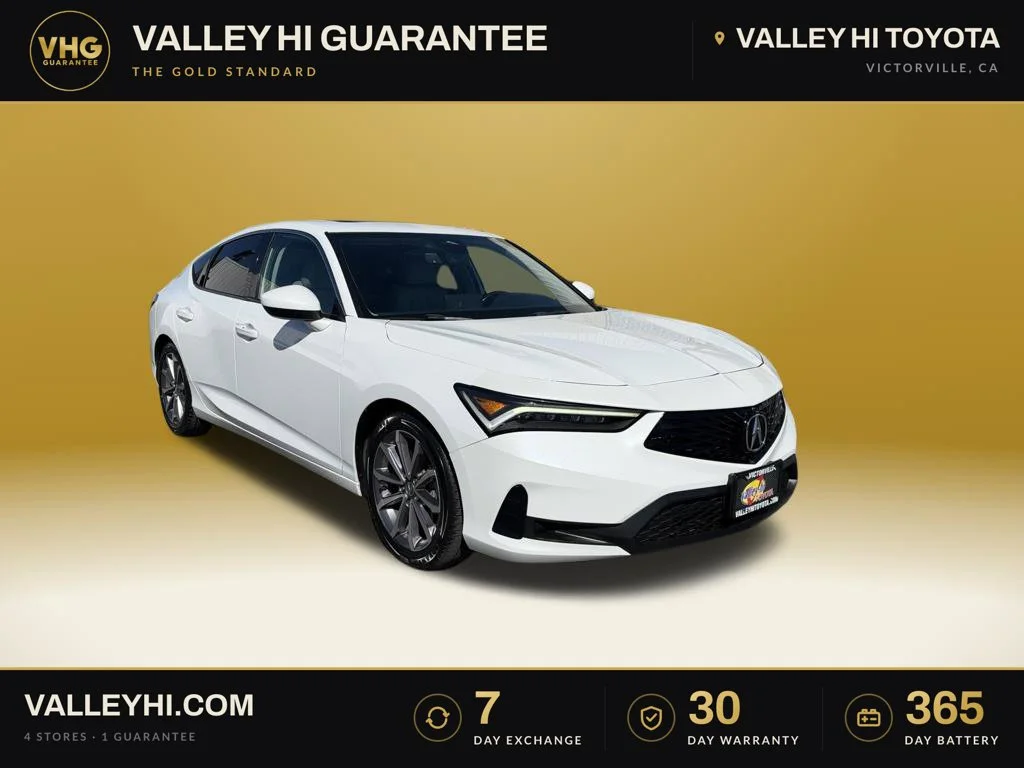 Used 2024 White Acura Base image 1