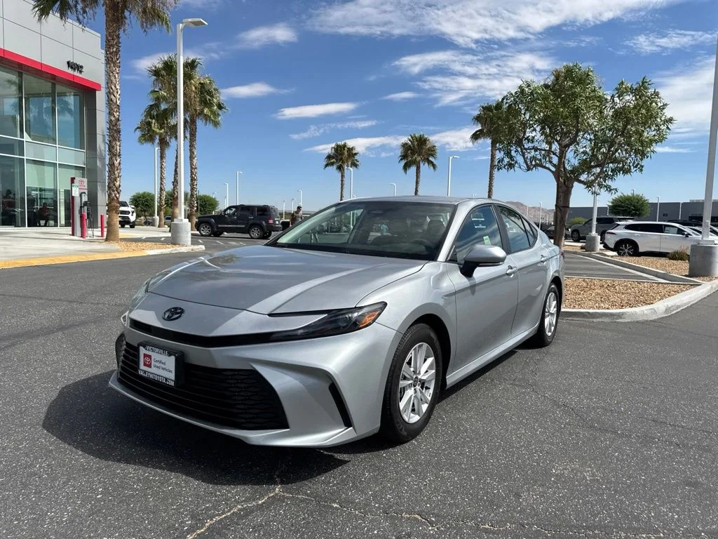 Used 2025 Silver Toyota LE image 2