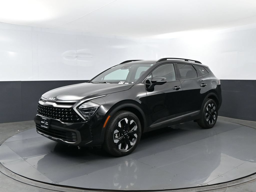 Used 2024 Ebony Black Kia X-Line image 1