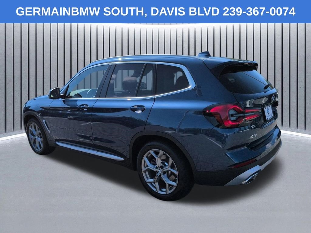 Certified Used 2022 Blue Metallic BMW sDrive30i image 7