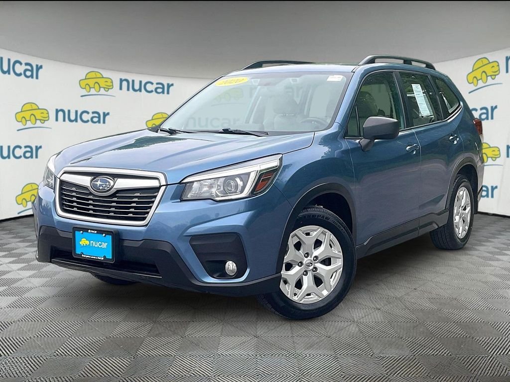 Used 2020 Blue Subaru Base image 3