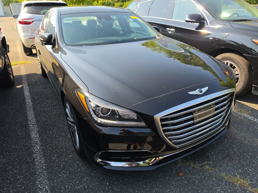 Used 2018 GENESIS G80 Base with VIN KMHGN4JE1JU233652 for sale in Matthews, NC
