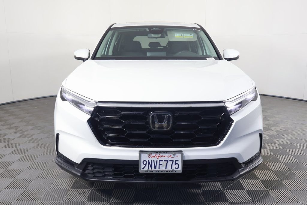 Used 2025 Platinum White Pearl Honda EX image 2