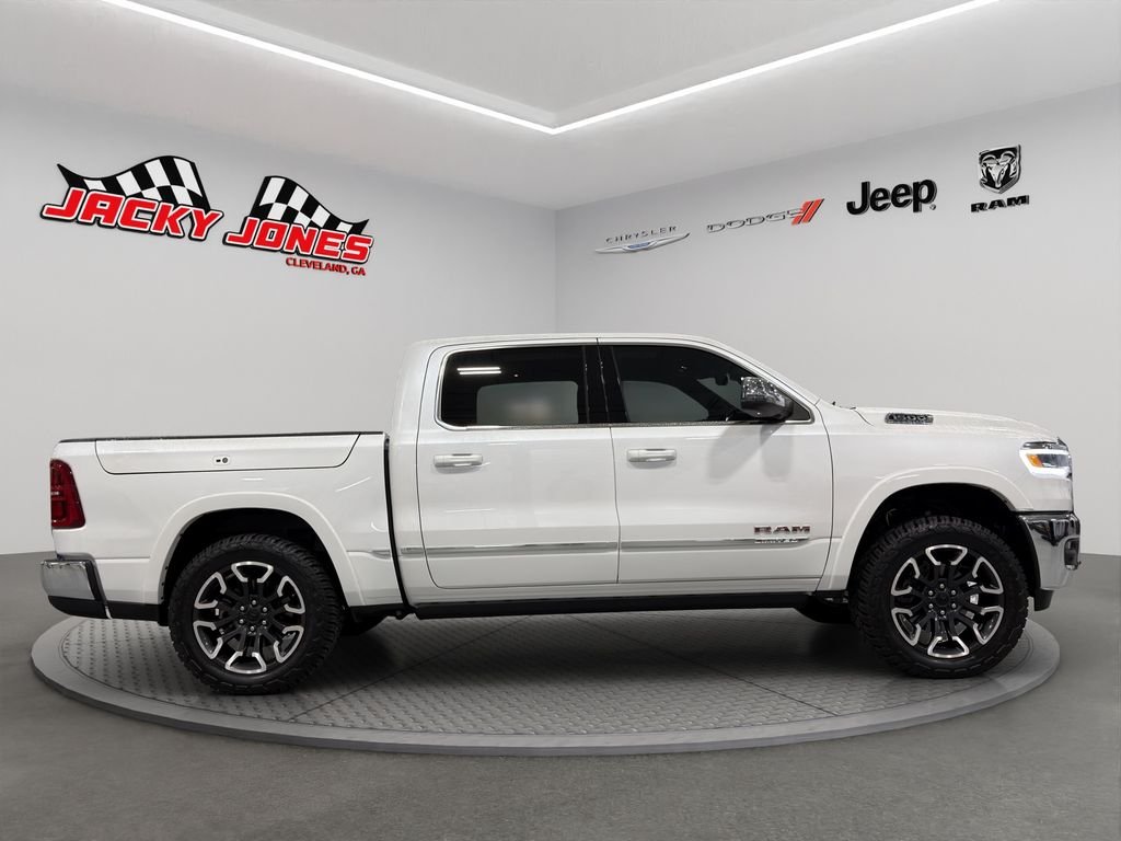 Used 2025 Ivory White Tri-Coat Pearlcoat Ram Limited image 12
