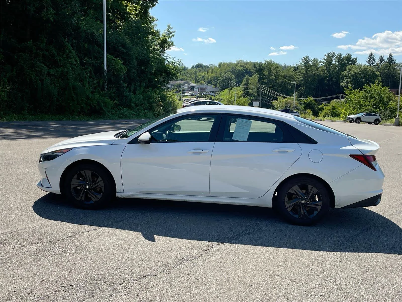 Used 2021 Hyundai Elantra SEL with VIN 5NPLS4AGXMH005533 for sale in Canonsburg, PA