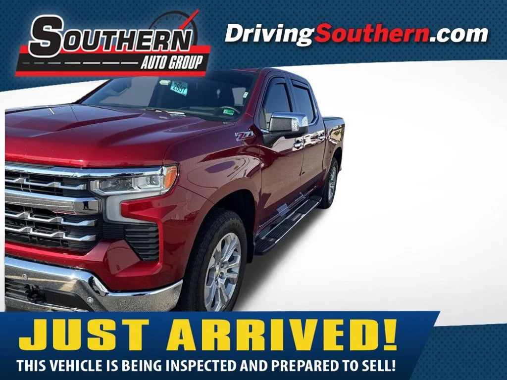 Used 2025 Radiant Red Tintcoat Chevrolet LTZ image 1