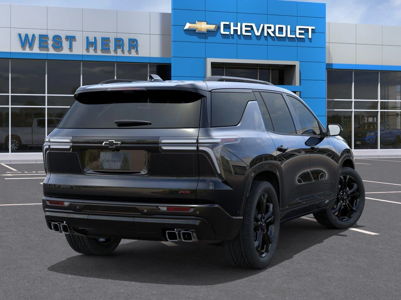 New 2027 Mosaic Black Metallic Chevrolet RS image 4