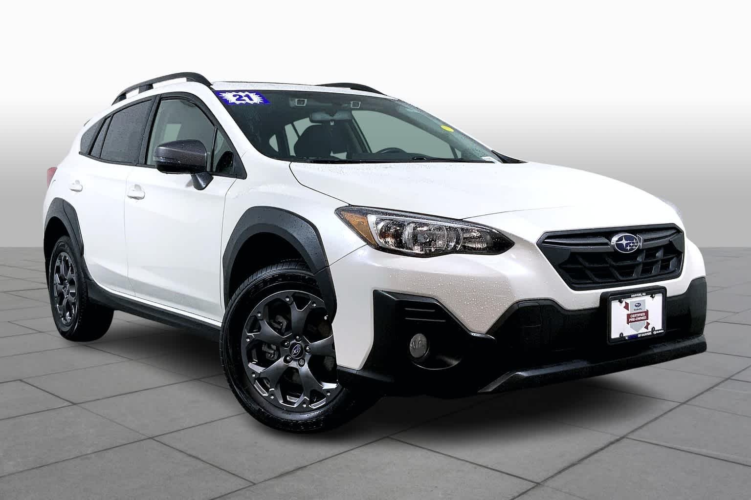 Used 2021 Crystal White Pearl Subaru Sport image 3