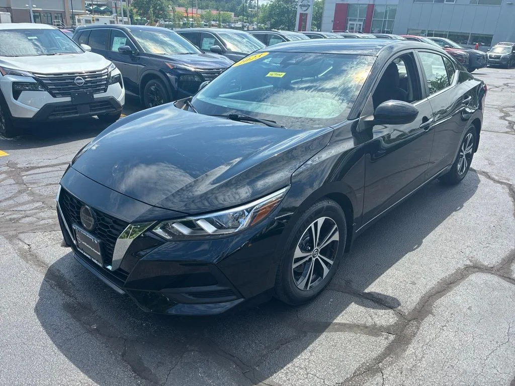 Certified Used 2023 Black Nissan SV image 3