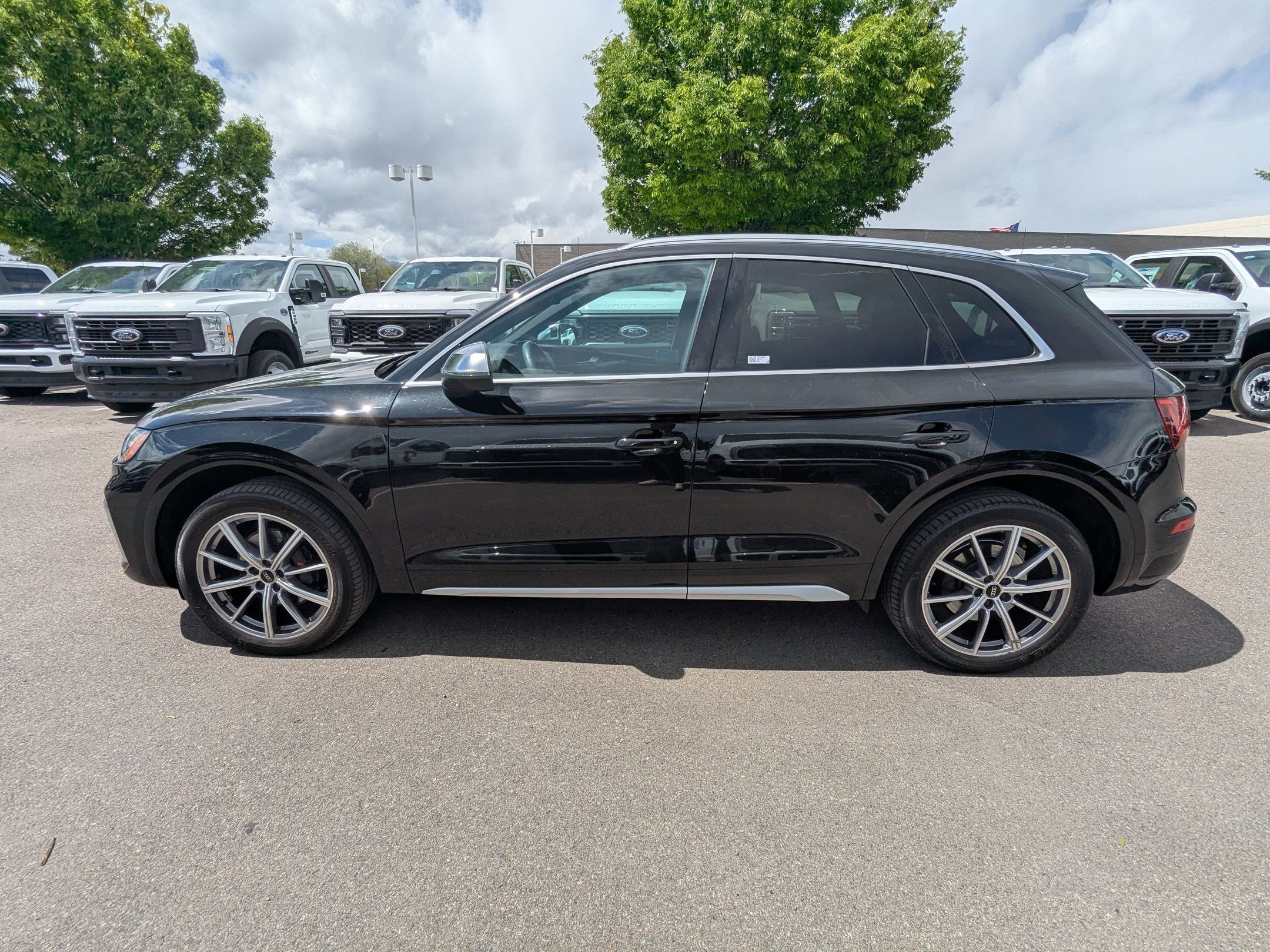 Used 2023 Mythos Black Metallic Audi Premium Plus image 7