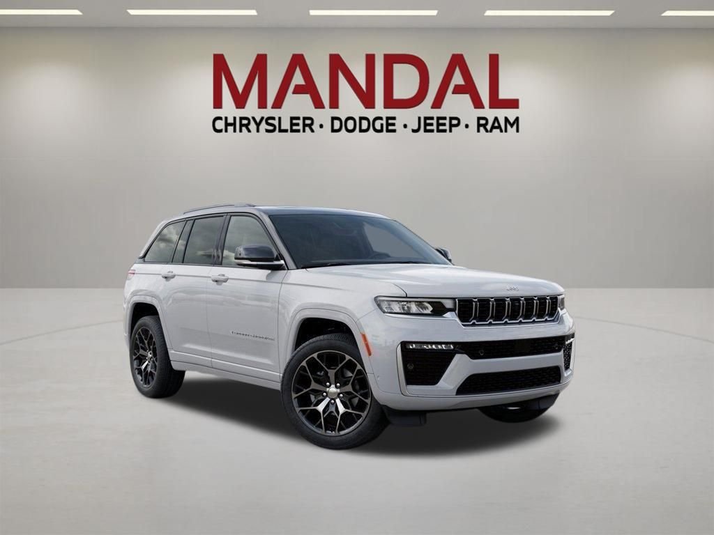 New 2026 Bright White Clear-Coat Exterior Paint Jeep Summit image 5