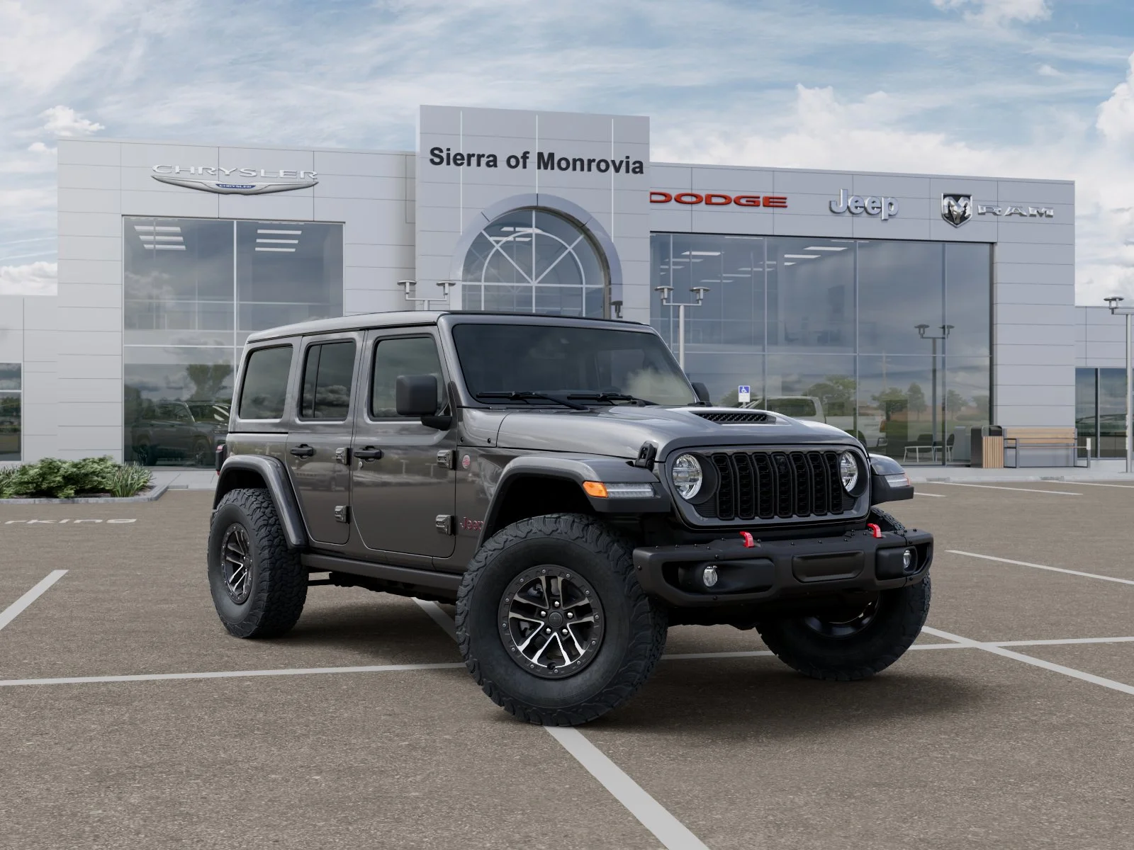New 2026 Granite Crystal Metallic Clear-Coat Exterior Paint Jeep Rubicon image 5