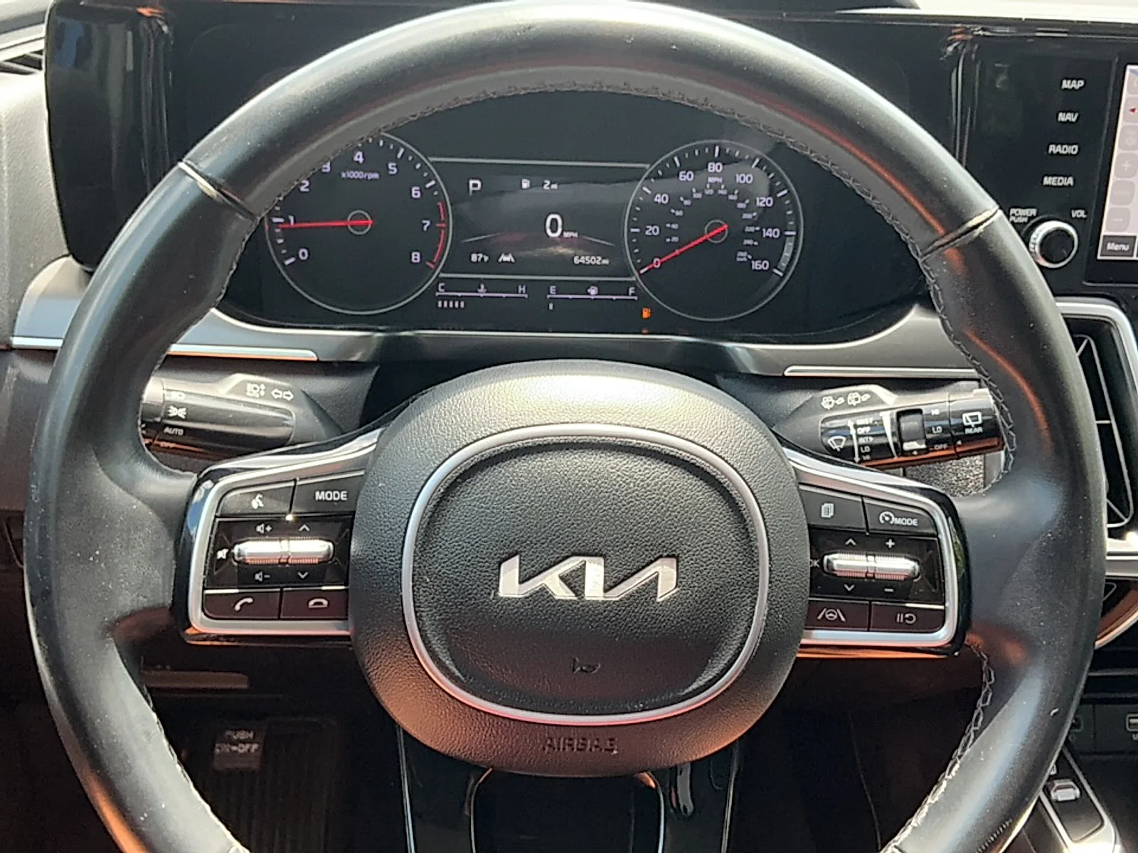 Used 2023 Sapphire Blue Kia S image 8