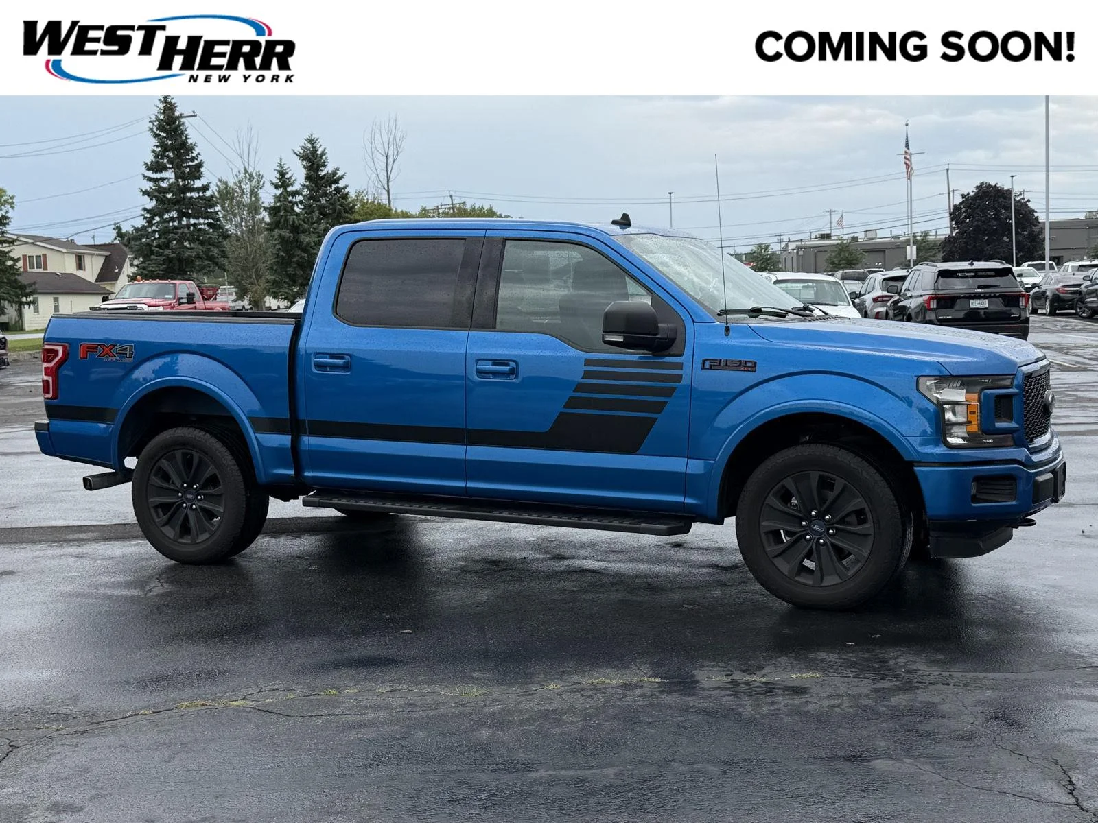 Used 2019 Velocity Blue Ford XLT image 1