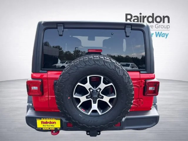 Used 2020 Firecracker Red Clearcoat Jeep Unlimited Rubicon image 6