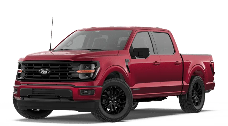 New 2026 Ruby Red Metallic Tinted Clearcoat Ford XLT image 1