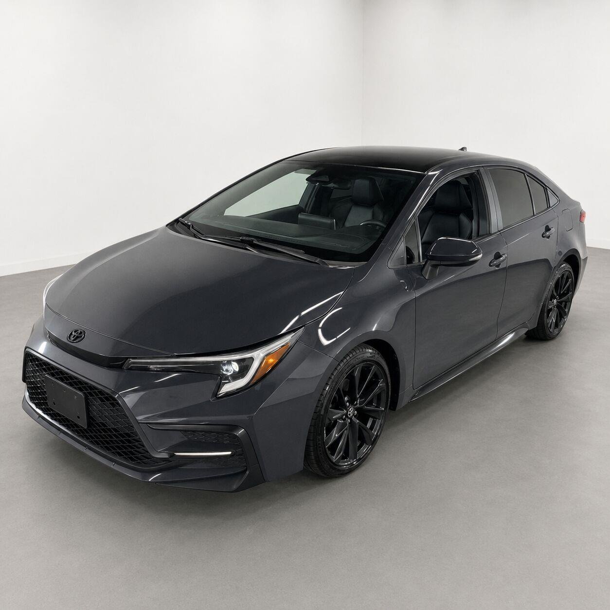 Used 2024 Underground/Midnight Black Metallic Toyota XSE image 2