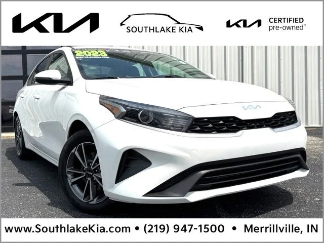 Certified Used 2023 White Kia LXS image 1
