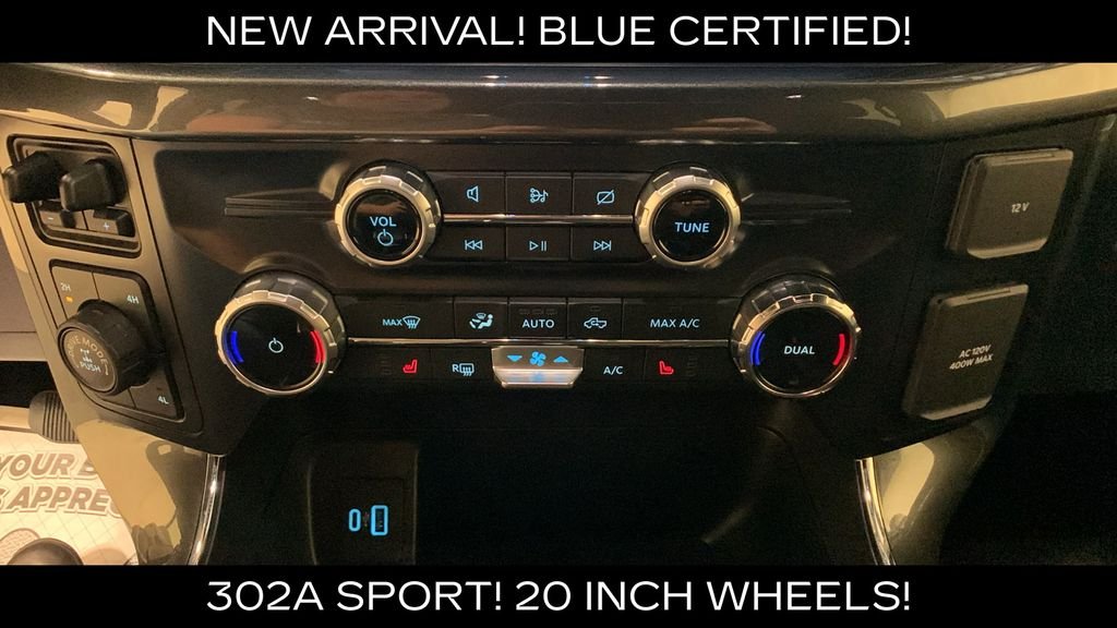 Certified Used 2022 White Metallic Ford XLT image 42