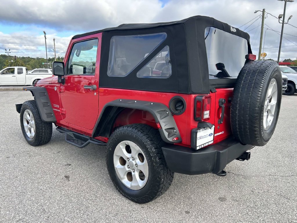 Used 2011 Flame Red Jeep Sport image 6