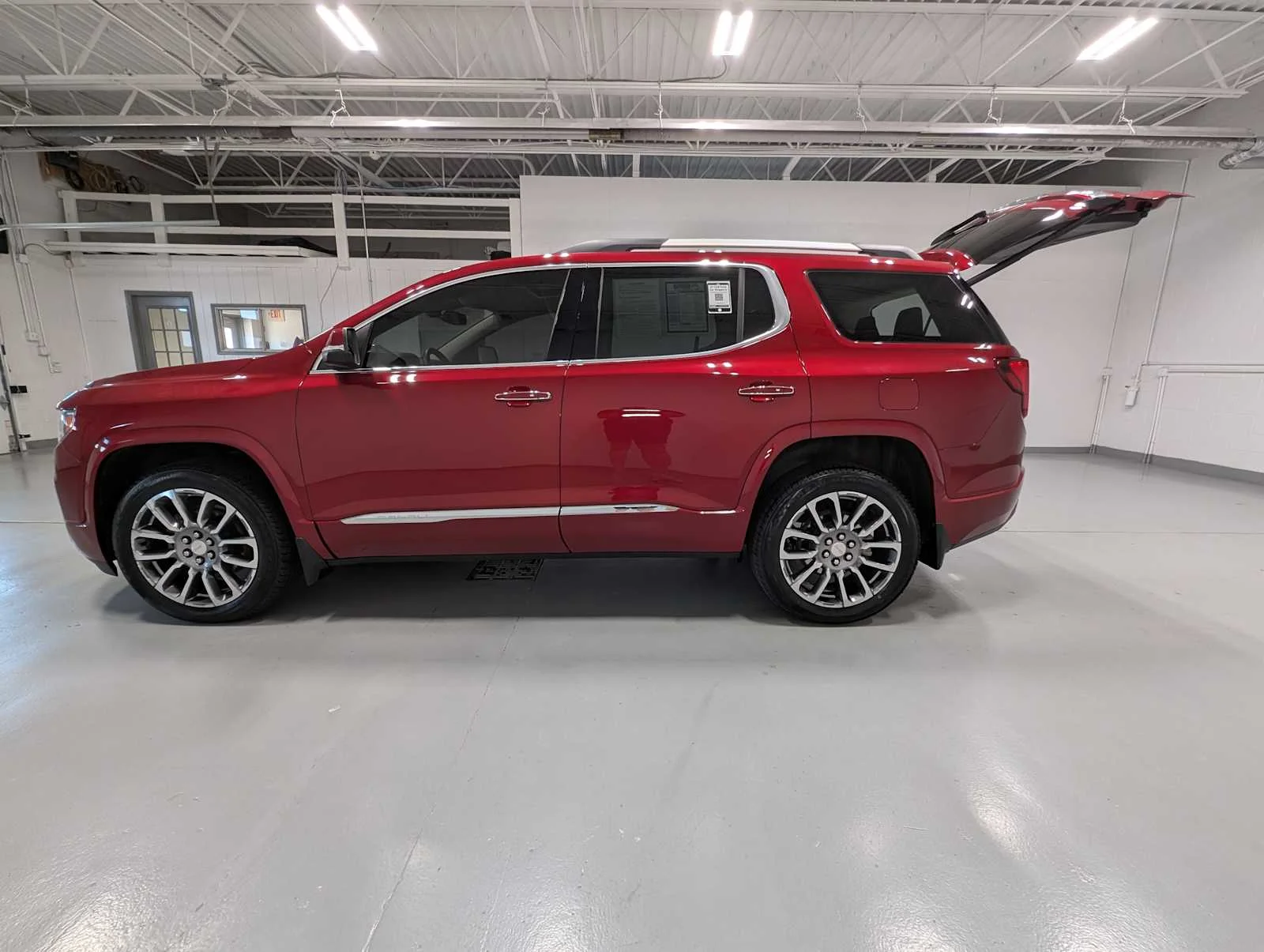 Used 2023 Volcanic Red Tintcoat GMC Denali image 12