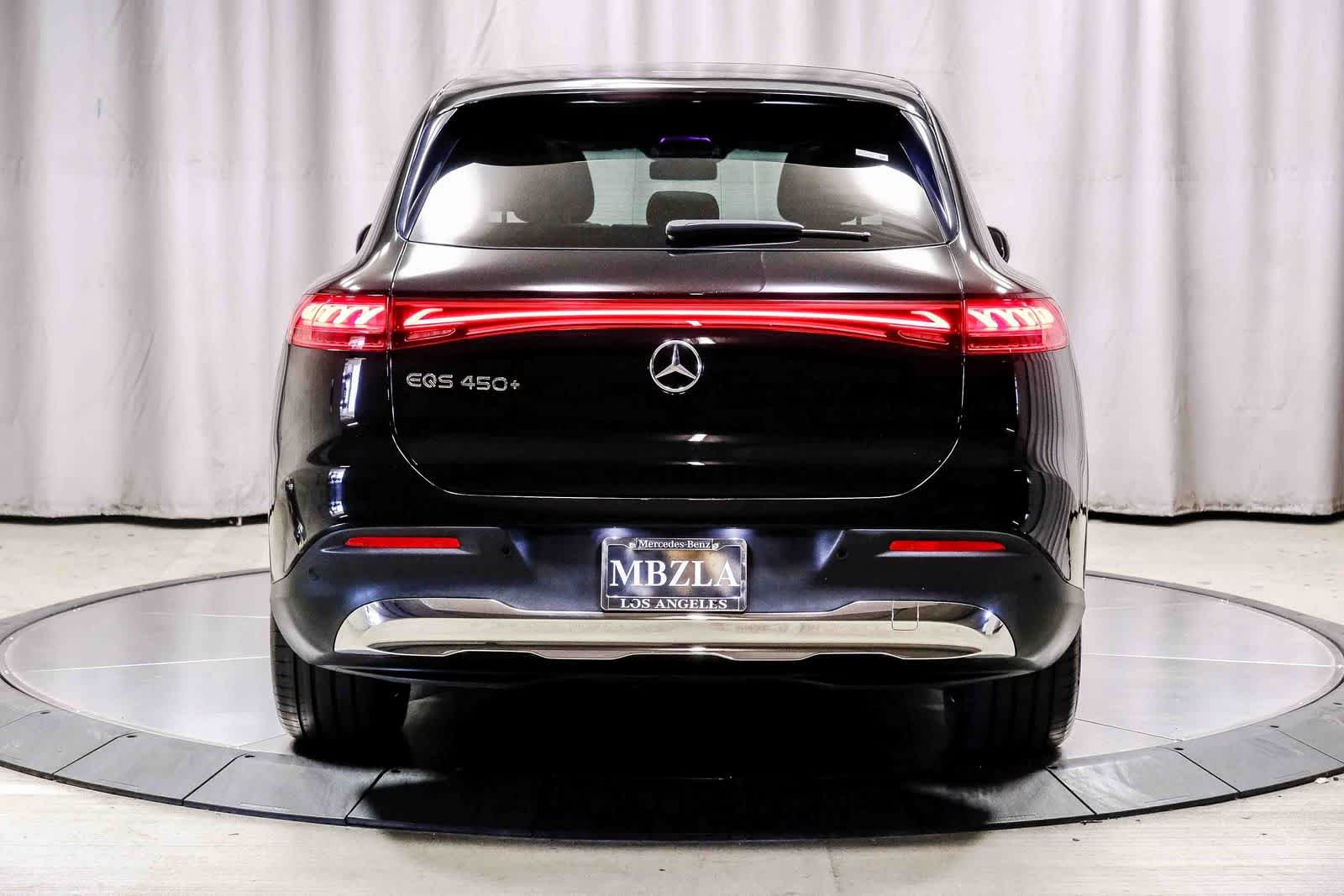 Certified Used 2024 Obsidian Black Metallic Mercedes-Benz EQS 450+ image 3