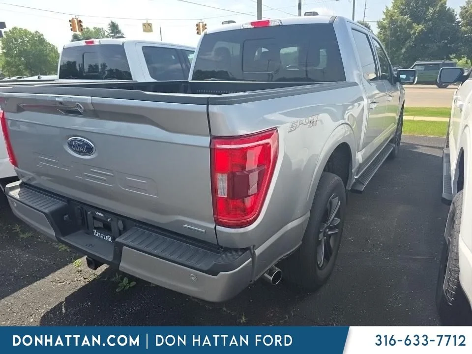 Certified Used 2023 Iconic Silver Metallic Ford XLT image 4