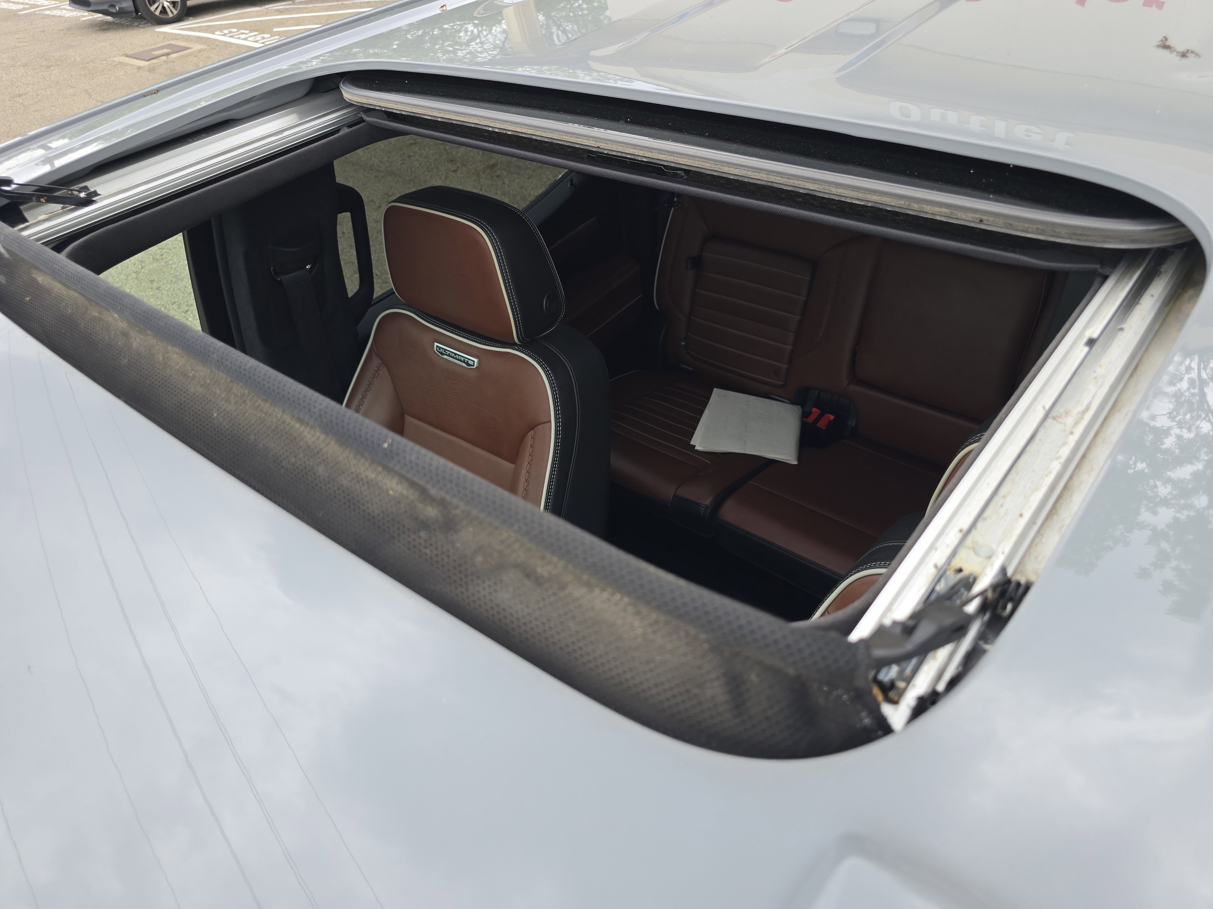 Used 2025 Thunderstorm Gray GMC Denali Ultimate image 3